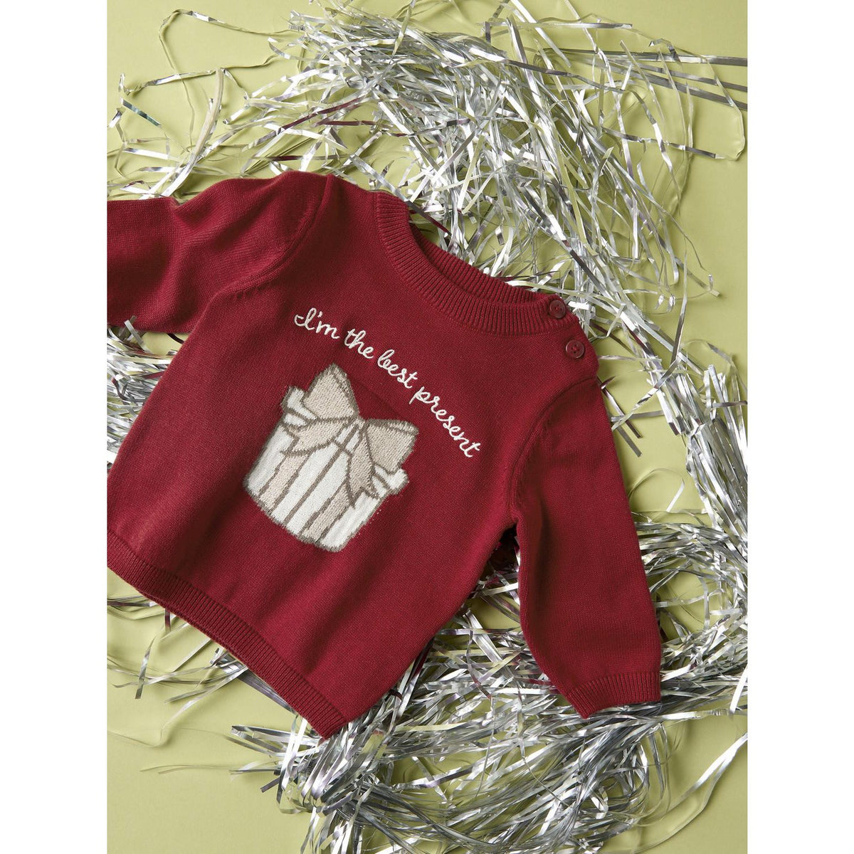 Name It Red Dahlia Nbfrisse Ls Stickad