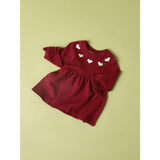Name It Red Dahlia Nbfrisse Ls Stickad Klänning