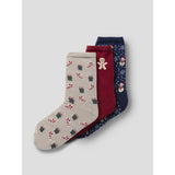 Name It Peyote Nknrichristmas 3-Pack Strumpor