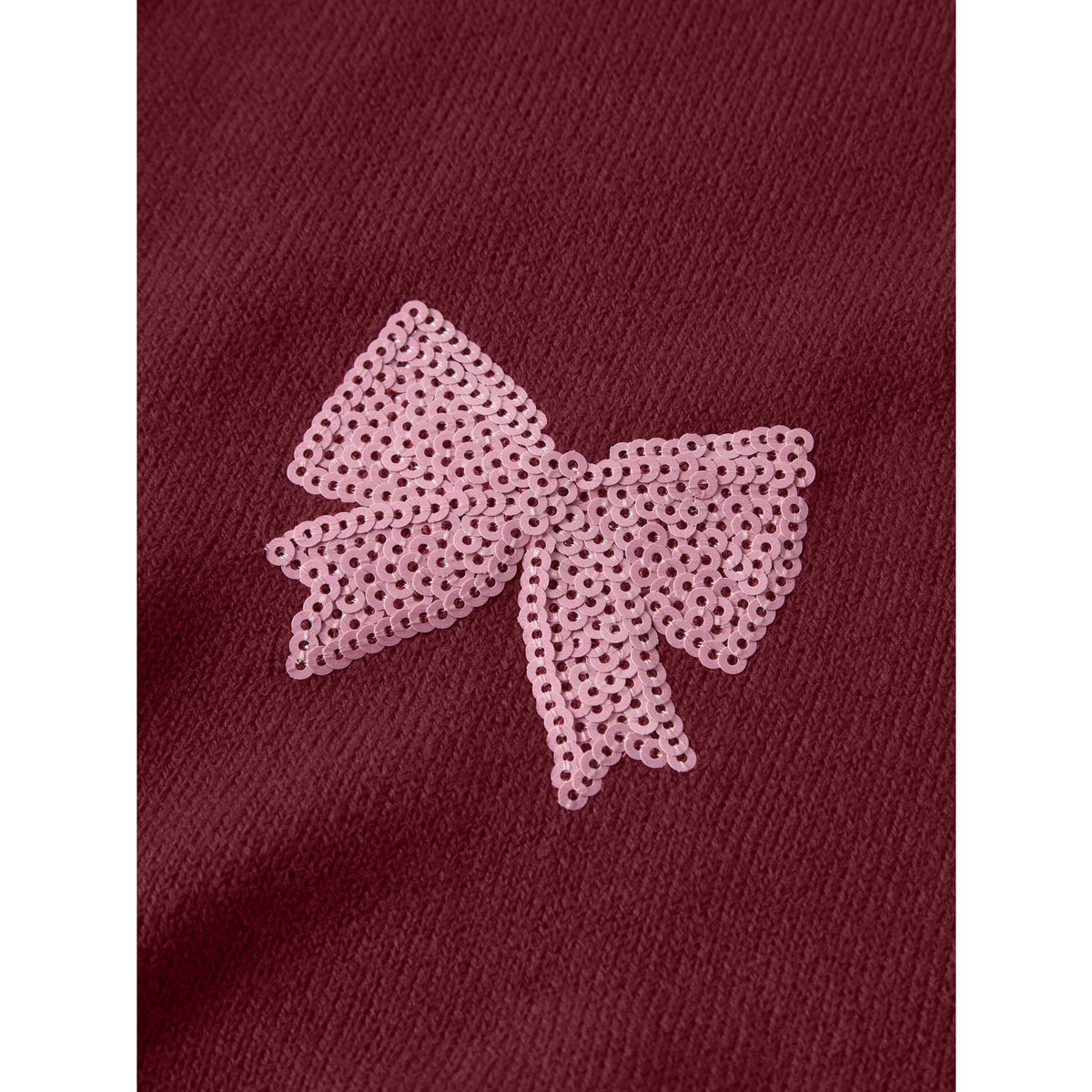 Name It Red Dahlia Nkfralle Ls Stickad