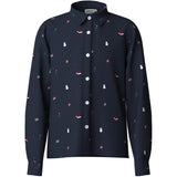 Name It Navy Blazer Nkmviggo Ls Skjorta