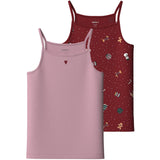 Name It Red Dahlia Nkfvismas 2-Pack Rem Topp Giftpack