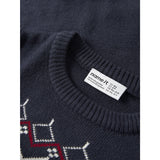 Name It Navy Blazer Nkmrissi Ls Stickad