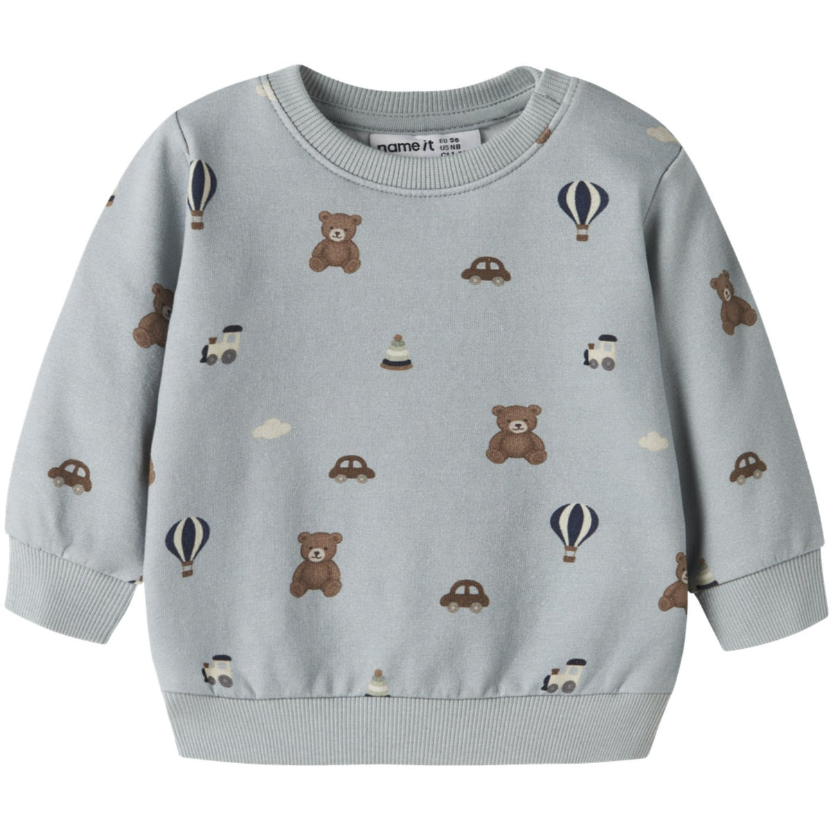 Name It Abyss Nbmragner Ls Sweat Bru