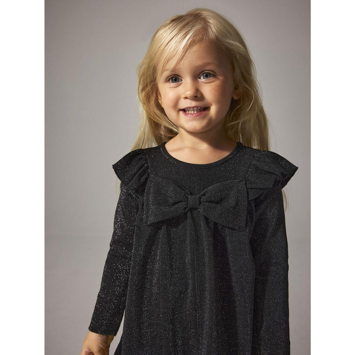 Name It Black Nmfroisin M Ls Klänning