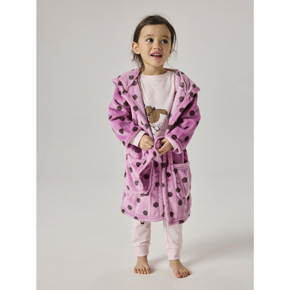 Name It Full Blooming Pink Nmfraveq Morning Robe Låda