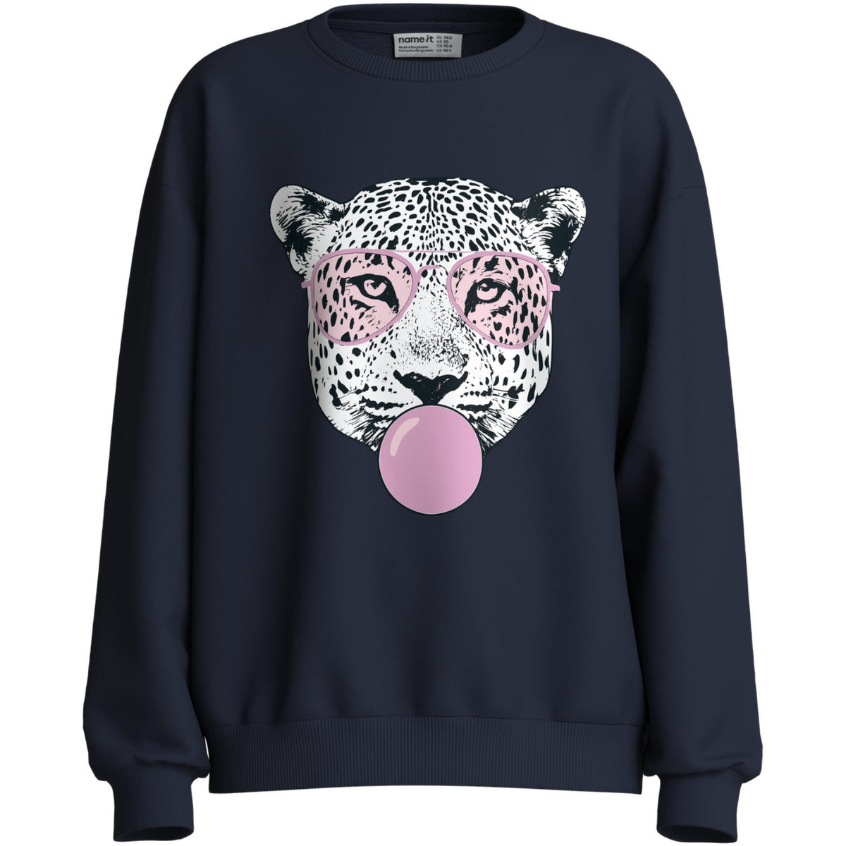 Name It Navy Blazer Cool Leo Nkfviloui Ls Rlx Sweat Bru