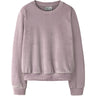 Name It Mauve Shadows Nkfveloa Ls Sammet Kort Topp