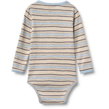 Wheat Multi Blue Stripe Body L/S Berti