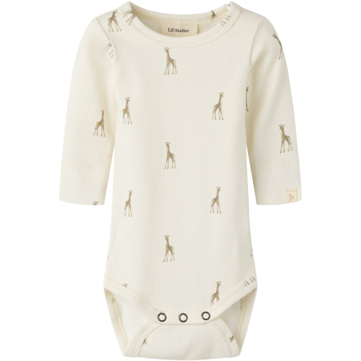Lil'Atelier Turtledove Giraffe Nbngavo Emo Ls Slim Body Lil