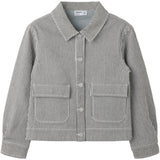 Name It White Delicioso Nkfnola Stripe Jacka 2299-Yf