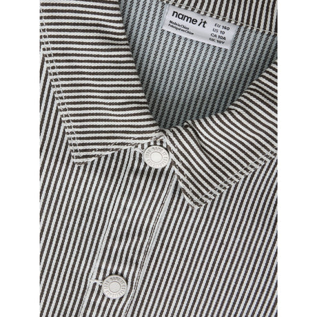 Name It White Delicioso Nkfnola Stripe Jacka 2299-Yf
