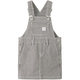 Name It White Delicioso Nmfnola Stripe Spencer Klänning 2299-Yf