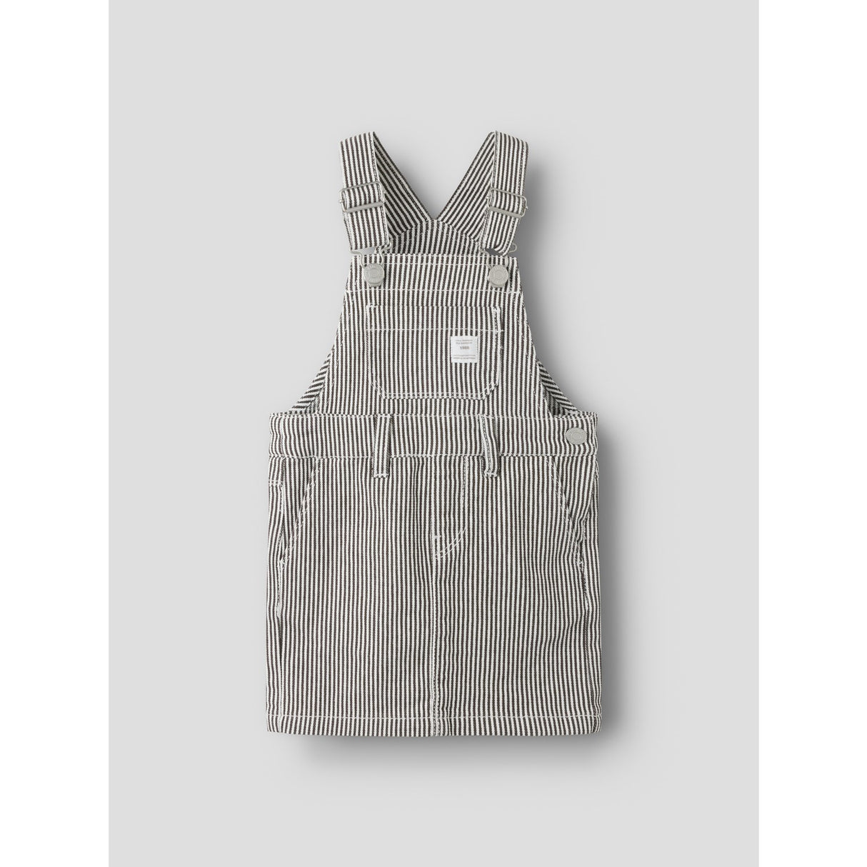 Name It White Delicioso Nmfnola Stripe Spencer Klänning 2299-Yf
