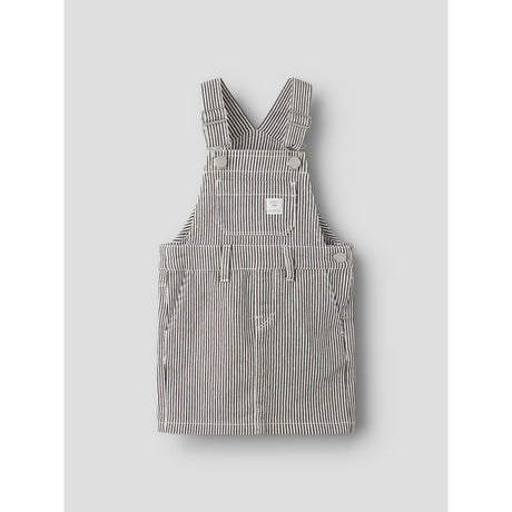 Name It White Delicioso Nmfnola Stripe Spencer Klänning 2299-Yf