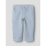 Name It White Moonlight Blue Nmmnola Tap Stripe Byxor Carp 2299-Yf
