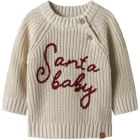 Lil'Atelier Turtledove Santa Baby Nbnemlen Mio Ls Stickad Lil