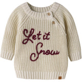 Lil'Atelier Turtledove Let It Snow Nbnemlen Mio Ls Stickad Lil