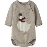 Lil'Atelier Oxford Tan Duck Nbngalto Ria Ls Stickad Body Lil