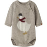 Lil'Atelier Oxford Tan Duck Nbngalto Ria Ls Stickad Body Lil