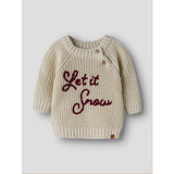 Lil'Atelier Turtledove Let It Snow Nbnemlen Mio Ls Stickad Lil