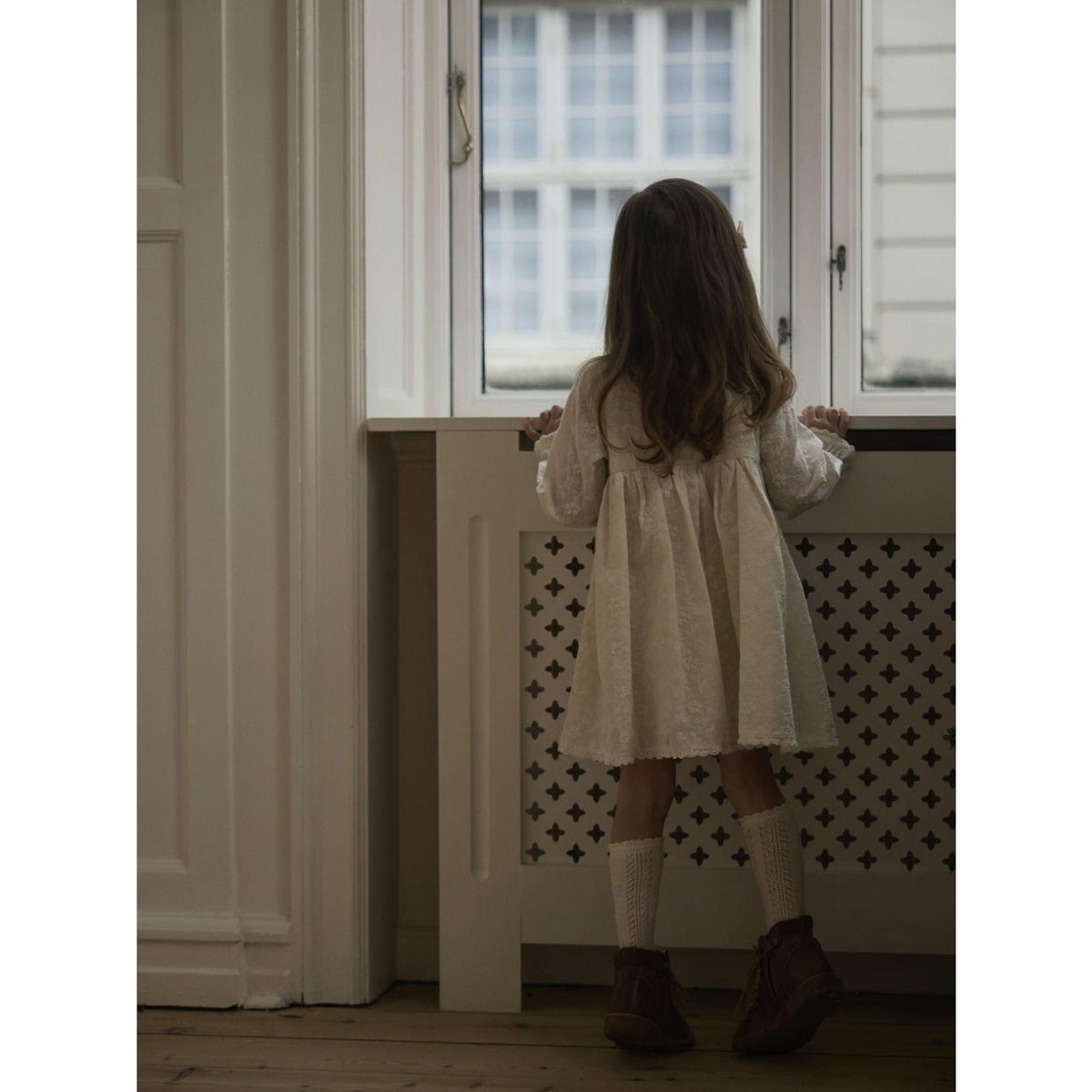 Lil'Atelier Turtledove Nmfrenna Ls Loose Klänning Lil