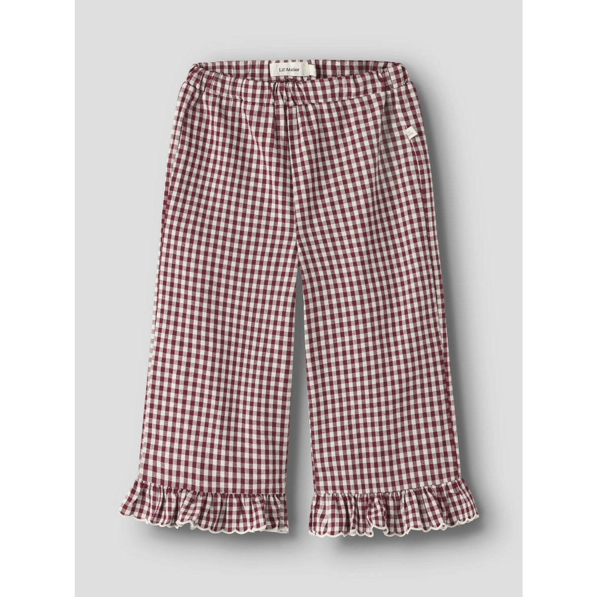 Lil'Atelier Biking Red Nmfroanne Loose Byxor Lil