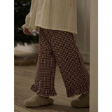 Lil'Atelier Biking Red Nmfroanne Loose Byxor Lil