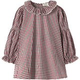 Lil'Atelier Biking Red Nmfroanne Ls Loose Klänning Lil