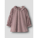 Lil'Atelier Biking Red Nmfroanne Ls Loose Klänning Lil