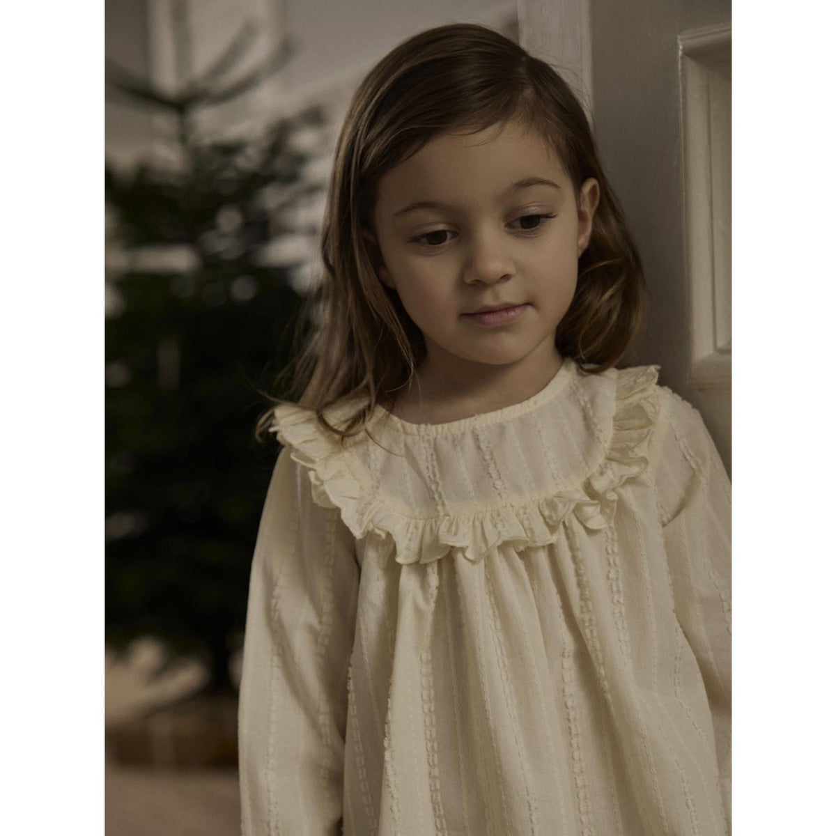 Lil'Atelier Turtledove Nmfrosea Ls Loose Skjorta Lil