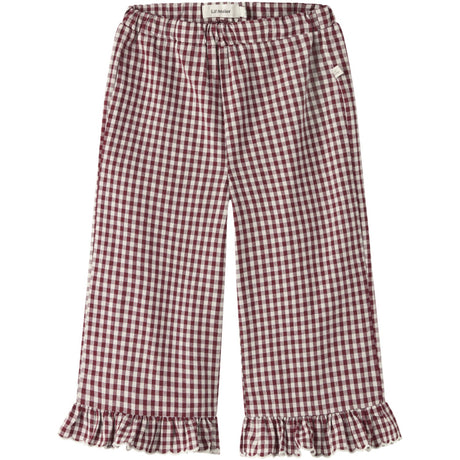 Lil'Atelier Biking Red Nmfroanne Loose Byxor Lil