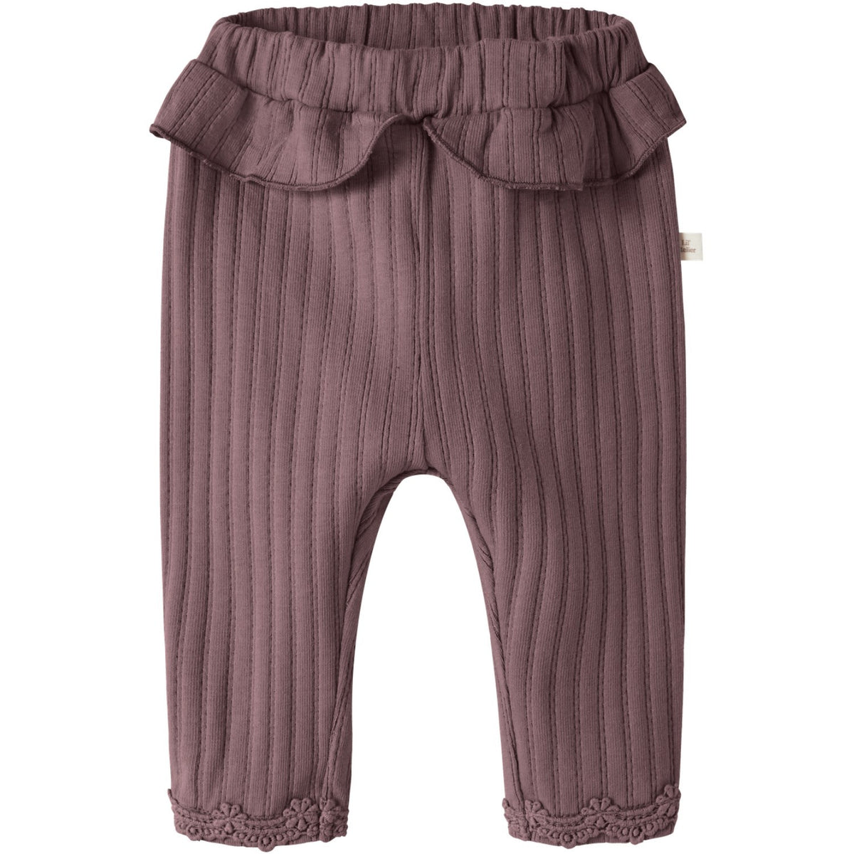 Lil'Atelier Rose Taupe Nbfsola Loose Byxor Lil