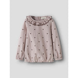 Lil'Atelier Bark Nmfseanne Ls Loose Skjorta Lil