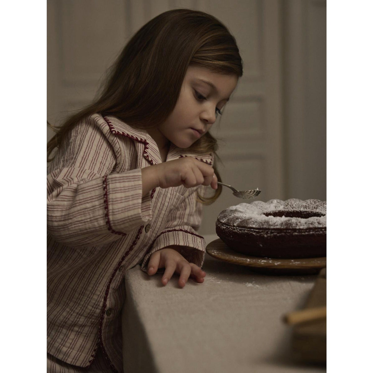 Lil'Atelier Turtledove Biking Red Nmnsage Nun Pyjamas Sett Lil