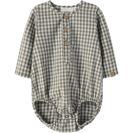 Lil'Atelier Mulled Basil Nbmroanne Ls Body Skjorta Lil
