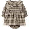 Lil'Atelier White Pepper Nbfrenrik Ls Loose Body Klänning Lil