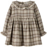Lil'Atelier White Pepper Nmfrenrik Ls Loose Klänning Lil