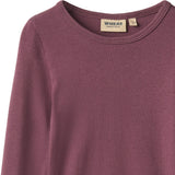 Wheat Eggplant Blus Ida