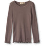 Wheat Plum Truffle Rib Blus Reese