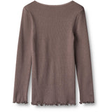 Wheat Plum Truffle Rib Blus Reese