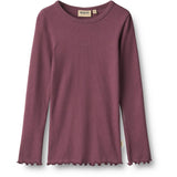 Wheat Eggplant Blus Ida