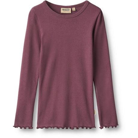 Wheat Eggplant Blus Ida