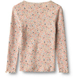 Wheat Grey Cloud Flowers Blus Eja