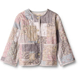 Wheat Patchwork Flowers Quilt Jacka Ima