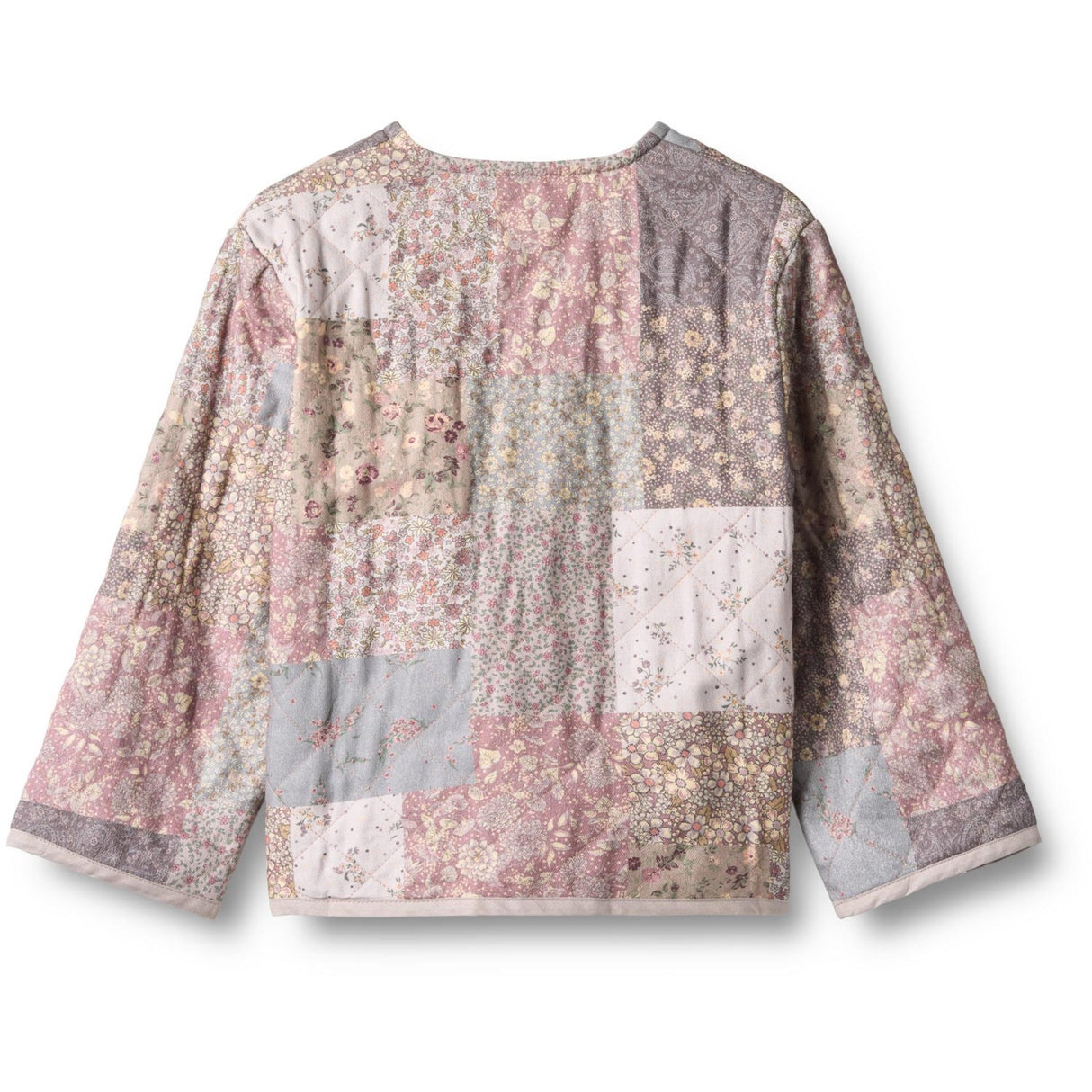 Wheat Patchwork Flowers Quilt Jacka Ima