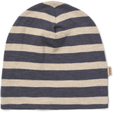 Wheat Greyblue Stripe 2 Mössa Soft Aidan