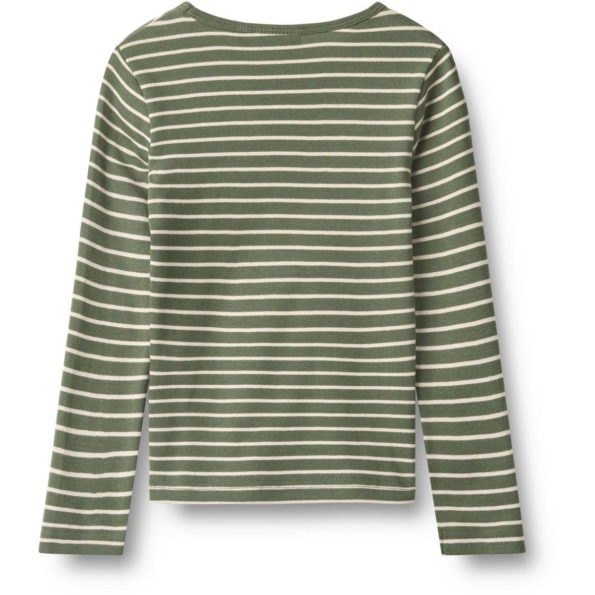 Wheat Dark Green Stripe Blus Stig