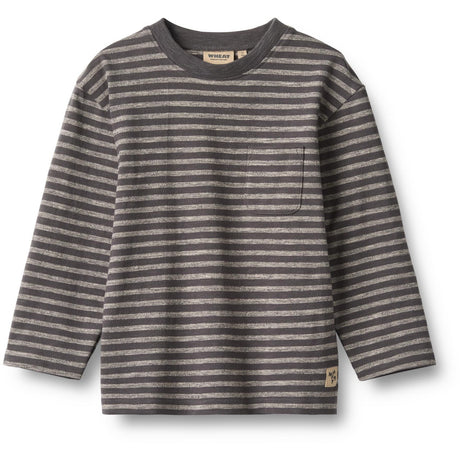 Wheat Dark Charcoal Stripe Blus Ross