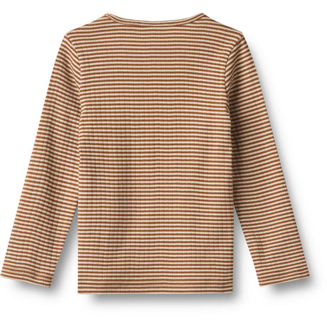 Wheat Warm Hazel Stripe Blus Stig